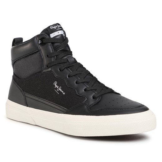 Sneakersy PEPE JEANS - Kenton Boot PMS30695 Black 999 44 eobuwie.pl