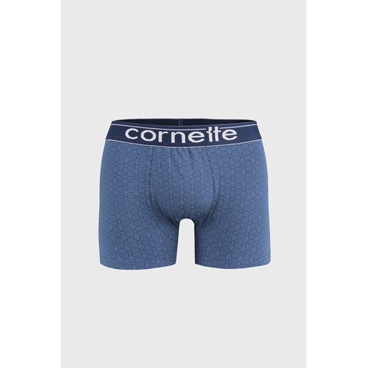 Niebieskie bokserki High Emotion jeans Cornette XL Astratex