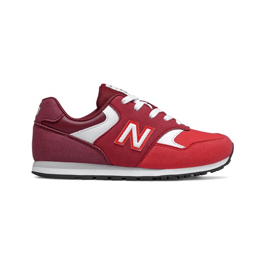 Buty sportowe dziecięce New Balance wiązane z zamszu 