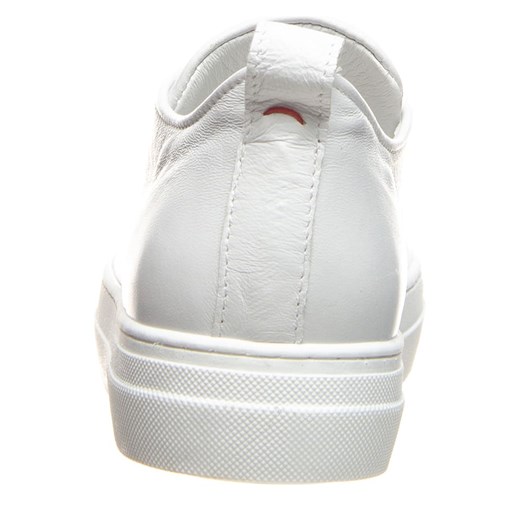 Skórzane sneakersy w kolorze białym Cinque 40 Limango Polska