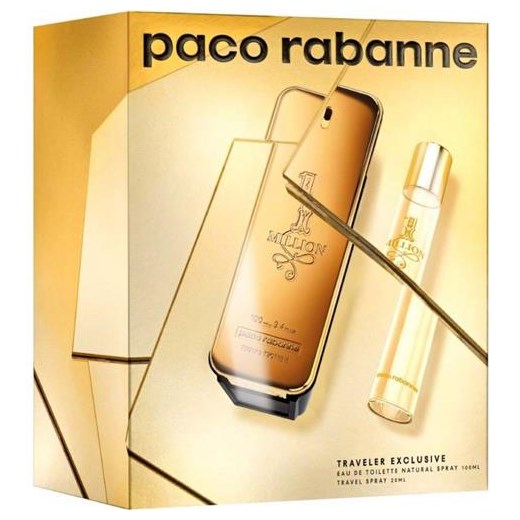 SET PACO RABANNE 1 Million woda toaletowa 100ml + EDT spray 20ml Paco Rabanne perfumeriawarszawa.pl