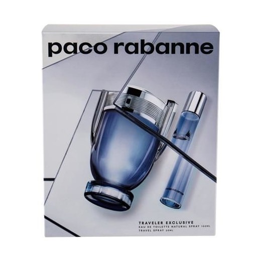 SET PACO RABANNE Invictus woda toaletowa 100ml + EDT spray 20ml Paco Rabanne perfumeriawarszawa.pl