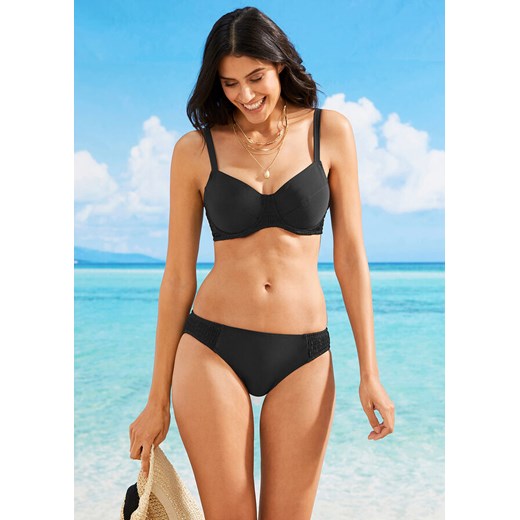 Bikini na fiszbinach z efektem minimizer (2 części) | bonprix Bonprix 48 (95) okazyjna cena bonprix