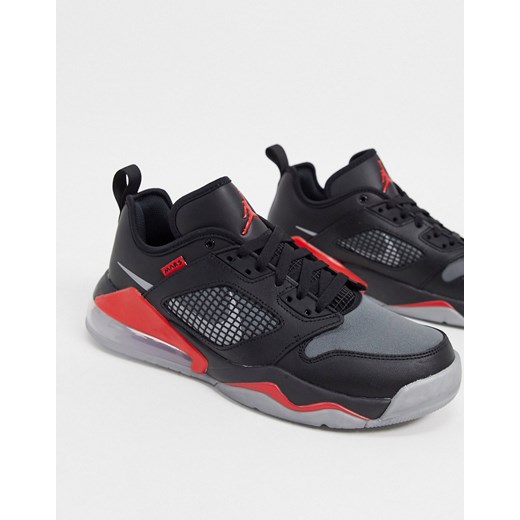 Nike Jordan – Mars 270 – Niskie buty sportowe w kolorze czarnym/ metalicznym srebrnym Jordan 45.5 Asos Poland