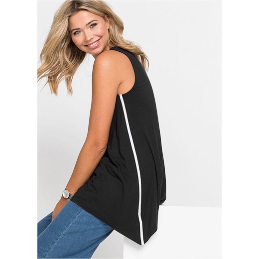Top z kontrastowymi paskami | bonprix Bonprix 56/58 bonprix
