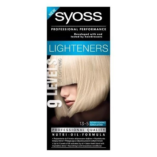SYOSS_Permanent Coloration farba do włosów trwale koloryzująca 13-5 Platynowy Rozjaśniacz Syoss perfumeriawarszawa.pl