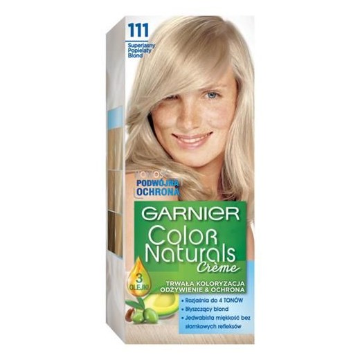 GARNIER_Color Naturals farba do włosów 111 Superjasny Popielaty Blond perfumeriawarszawa.pl