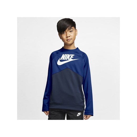 Bluza chłopięca niebieska Nike 