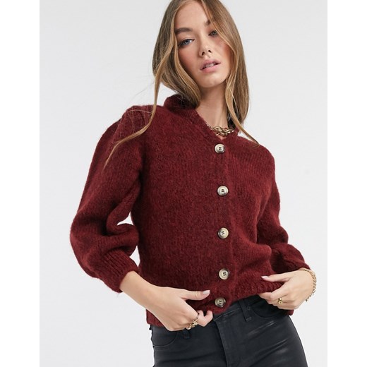 Sweter damski czerwony Vero Moda Odzież Damska PS czerwony QOVG Sweter damski czerwony Vero Moda Odzież Damska PS czerwony QOVG