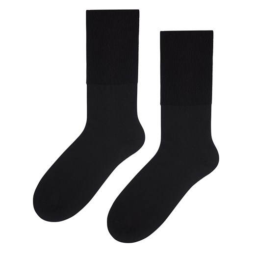 Skarpety bezuciskowe klasyczne, bawełniane czarne Regina Socks 39-42 Estera Shop