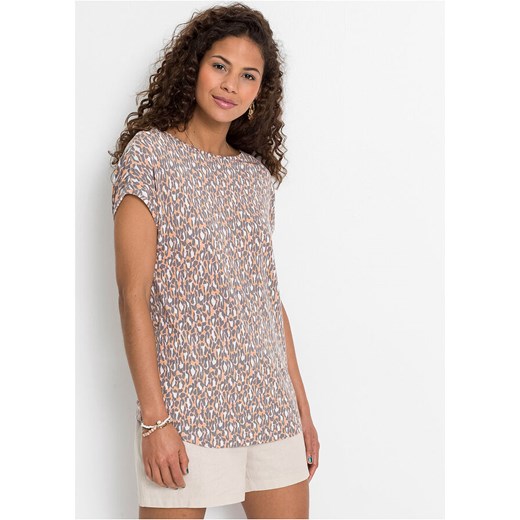 Shirt w cętki leoparda | bonprix Bonprix 32/34 wyprzedaż bonprix