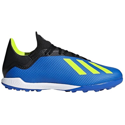 Buty piłkarskie turfy X Tango 18.3 TF Adidas (blue/solar yellow) 47 1/3 SPORT-SHOP.pl okazja