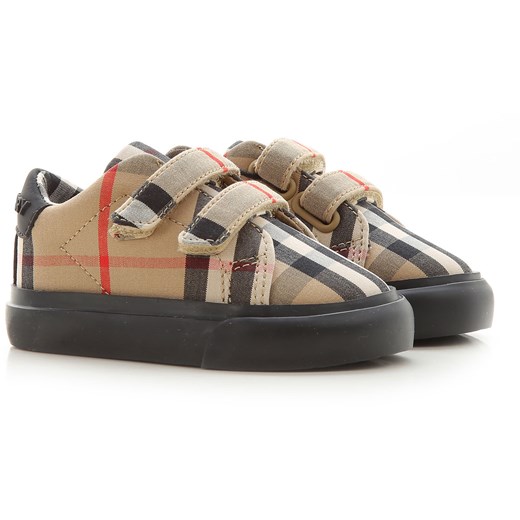 Burberry Buty Niemowlęce dla Chłopców, brązowy, Tkanina, 2019, 17 19 Burberry 17 RAFFAELLO NETWORK