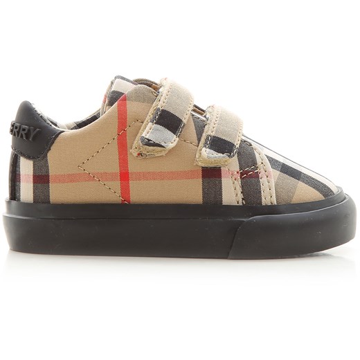 Burberry Buty Niemowlęce dla Chłopców, brązowy, Tkanina, 2019, 17 19 Burberry 19 RAFFAELLO NETWORK
