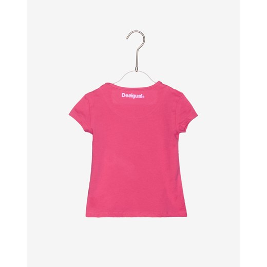 Desigual Halifax Koszulka dziecięce Różowy Desigual 3-4 lat okazyjna cena BIBLOO