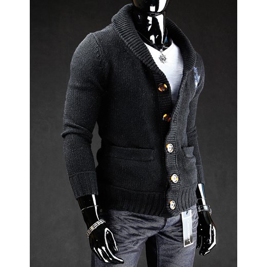 Sweter (wx0269) dstreet czarny akryl