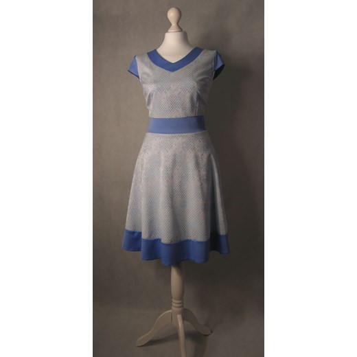 Sukienka rozkloszowana (niebieska) Modus 40 MyLittleHeaven