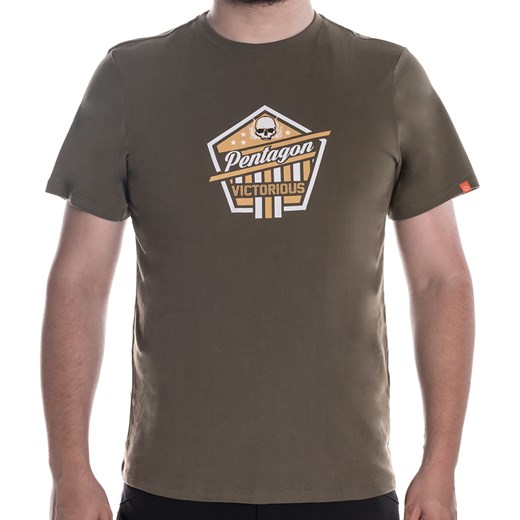Koszulka T-Shirt Pentagon "Victorious" Wolf grey (K09012-VI-08WG) Pentagon XS okazja Militaria.pl