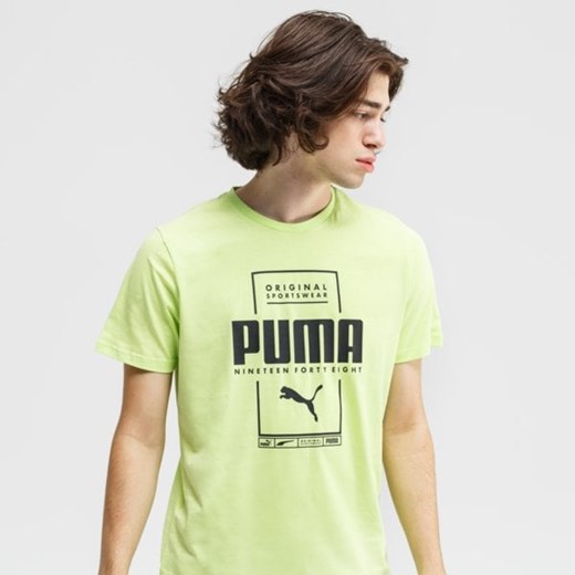 T-shirt męski Puma z bawełny 