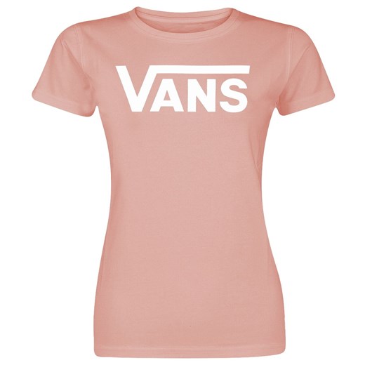 Vans - Flying V Crew Tee - T-Shirt - jasnoróżowy (Light Pink) M EMP