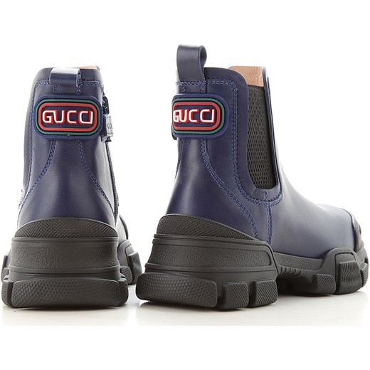 Gucci Buty Dziecięce dla Chłopców, niebieski, Skóra, 2019, 28 29 30 31 32 33 Gucci 31 RAFFAELLO NETWORK