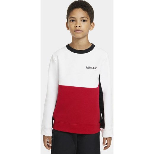 Bluza z długim rękawem dla dużych dzieci (chłopców) Nike Air - Biel Nike XL Nike poland