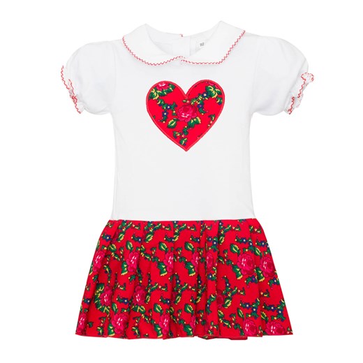 Body-sukienka dziecięca ze sklepu JK-Collection w kategorii Body niemowlęce - zdjęcie 92550081