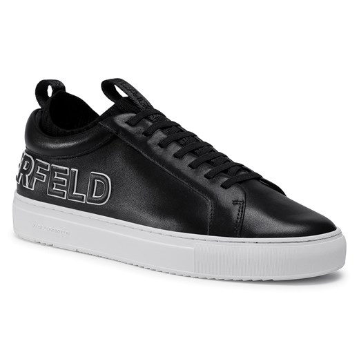 Sneakersy KARL LAGERFELD - KL51026 Black Lthr 43 eobuwie.pl