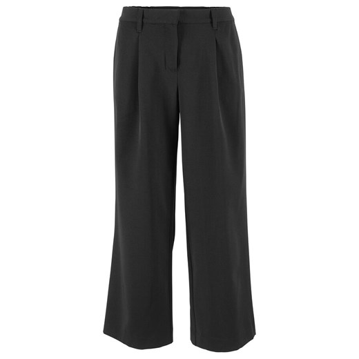 Spodnie ze stretchem 7/8 i elastycznymi wstawkami w talii, Loose Fit | bonprix Bonprix 44 bonprix