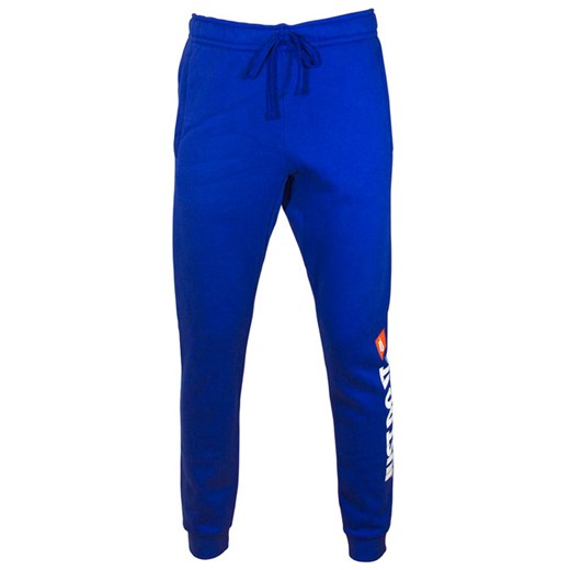 Męskie spodnie dresowe granatowe NIKE JUST DO IT  Niebieski M Nike XL an-sport