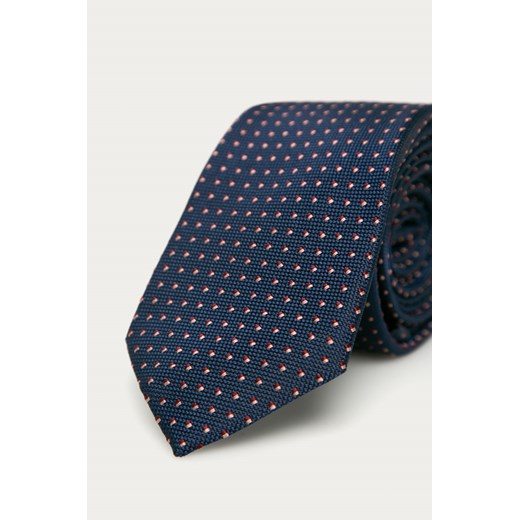 Krawat granatowy Calvin Klein 