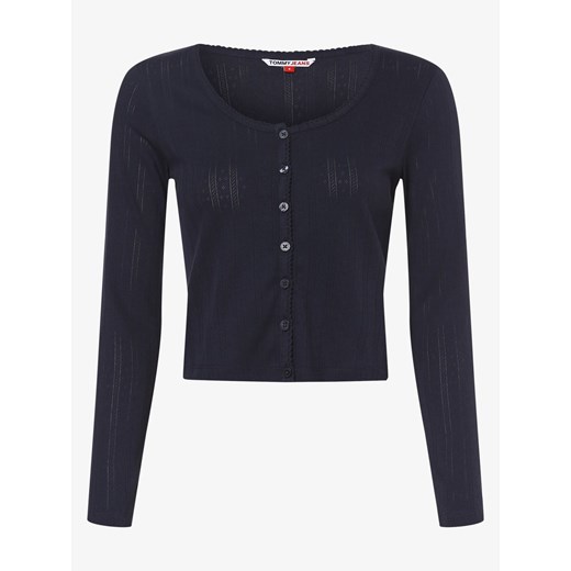 Sweter damski Tommy Jeans Odzież Damska VO granatowy ZJHC Sweter damski Tommy Jeans Odzież Damska VO granatowy ZJHC