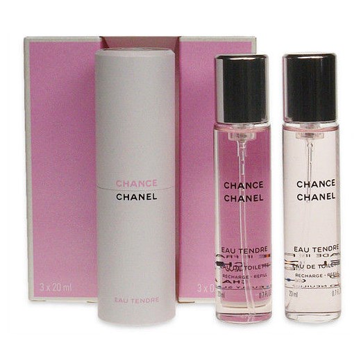Chanel Chance Eau Tendre 3x20ml W Woda toaletowa e-glamour rozowy cedr