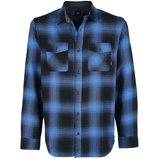 Vans - Monterey III - Koszula z długim rękawem - czarny niebieski L EMP