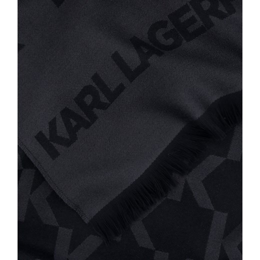 Karl Lagerfeld Wełniany szal Karl Lagerfeld Uniwersalny Gomez Fashion Store