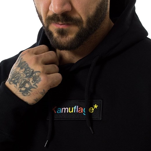 Bluza męska z kapturem Kamuflage hoody Candy Box black Kamuflage* S matshop.pl