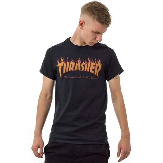 Koszulka męska Thrasher t-shirt Haltone black N Thrasher S matshop.pl wyprzedaż