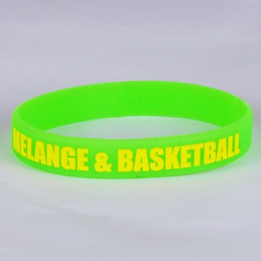 Opaska na rękę MAT Wear Melange&Basketball green / yellow Mat Wear uniwersalny matshop.pl