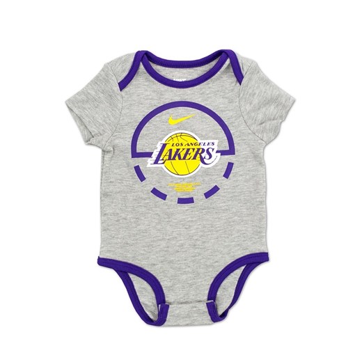Body dziecięce Nike Los Angeles Lakers 3pack purple / yellow / grey (EZ2N1BBMK) Nike 12M matshop.pl