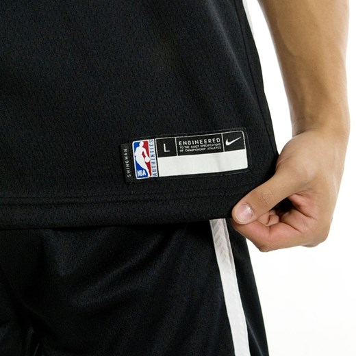 Koszulka koszykarska NBA Nike swingman jersey Icon Edition Brooklyn Nets Kyrie Irving black (kolekcja młodzieżowa) Nike M okazja matshop.pl
