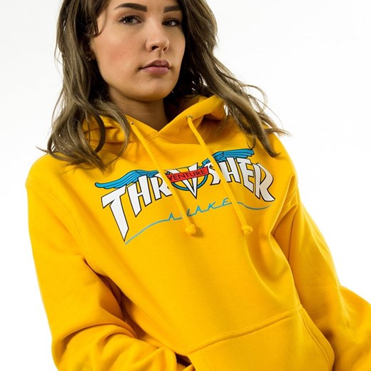 Bluza damska z kapturem Thrasher x Venture hoody Collab Gold Thrasher S matshop.pl