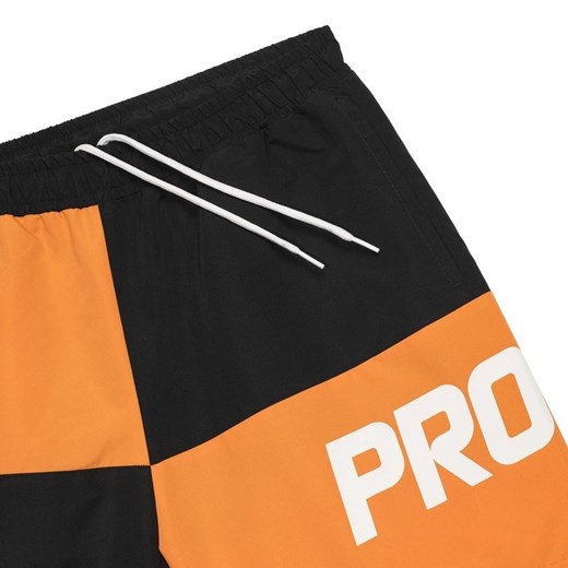 Krótkie spodnie Prosto Klasyk shorts Ches black / orange Prosto Klasyk XL matshop.pl