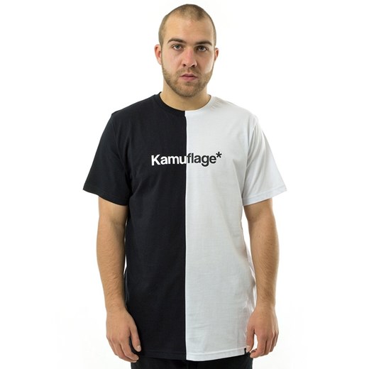 Koszulka męska Kamuflage* t-shirt Yin Yng white / black Kamuflage* L matshop.pl