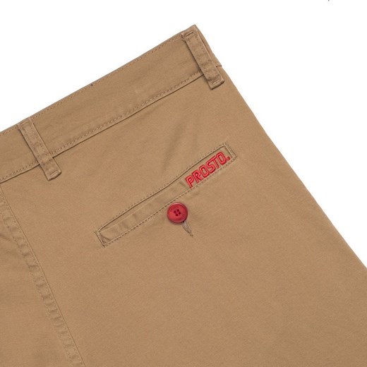 Spodnie jeansowe męskie Prosto Klasyk jogger pants Chino Call camel Prosto Klasyk 36/32 matshop.pl