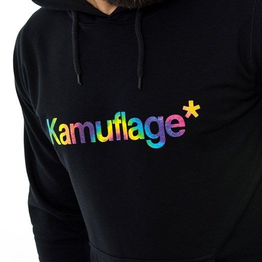 Bluza męska z kapturem Kamuflage* hoody Eddy black Kamuflage* S matshop.pl