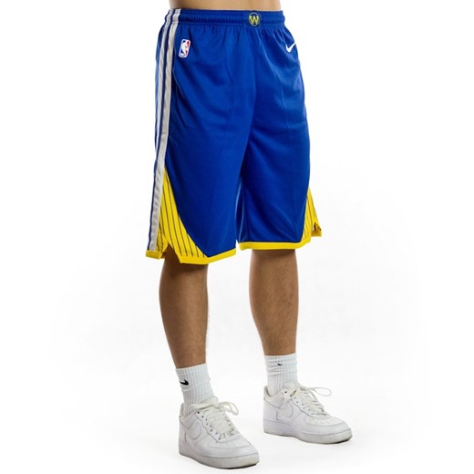 Spodenki koszykarskie NBA Nike shorts Icon Swingman Edition Golden State Warriors blue (kolekcja młodzieżowa) Nike XL matshop.pl okazja