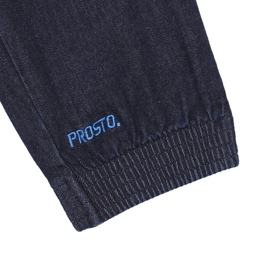 Spodnie jeansowe męskie Prosto Klasyk jogger pants Lineout dark blue Prosto Klasyk 30/30 matshop.pl