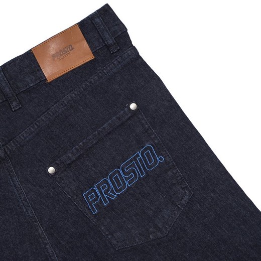 Spodnie jeansowe męskie Prosto Klasyk jogger pants Lineout dark blue Prosto Klasyk 36/34 matshop.pl