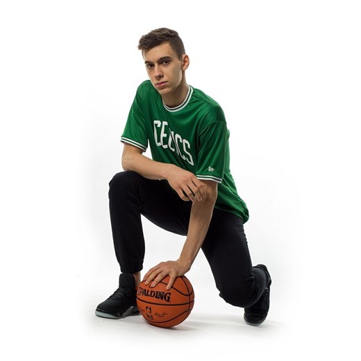 Koszulka męska New Era t-shirt SS NBA Wordmark Boston Celtics green New Era M matshop.pl