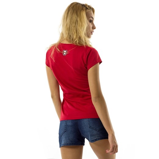 Koszulka damska MAT Wear t-shirt WMNS Logo Shadow red Mat Wear L okazyjna cena matshop.pl